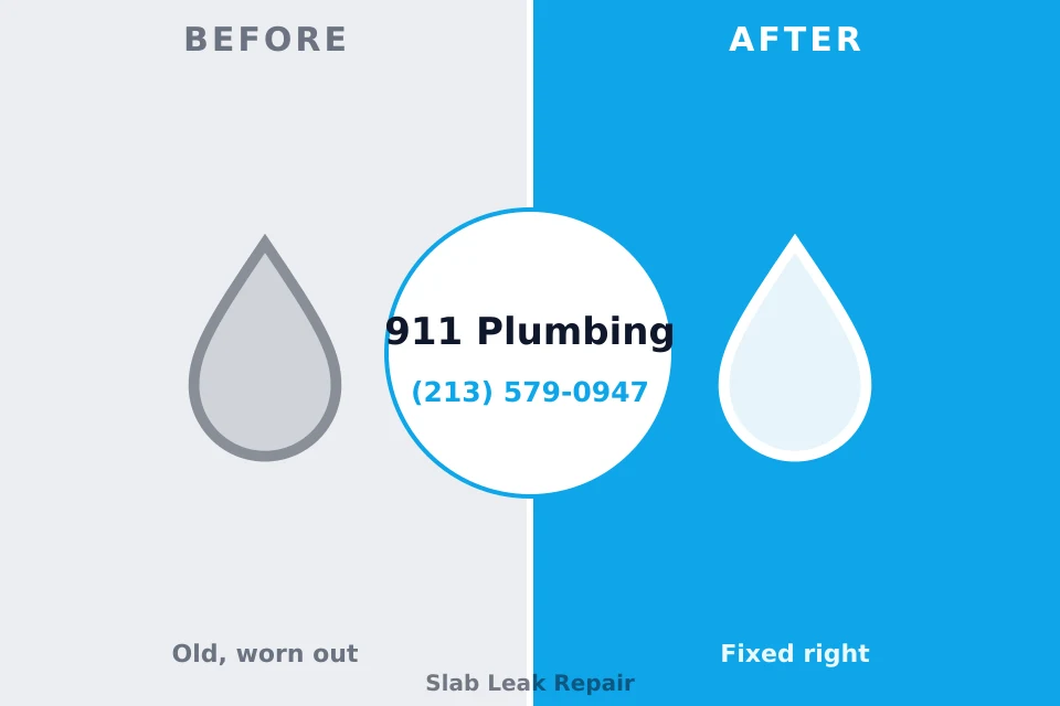 Before and after: plumbing repair Willacoochee, GA